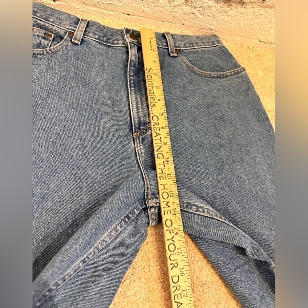 NEW L.L. Bean Original Fit Relaxed Fit Blue Jeans Women’s Size 14 - Picture 5 of 12